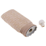 Maxbell Multipurpose Hot Water Bottle Foot Hand Warmer Heating Ice Compress L Gray