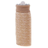 Maxbell Multipurpose Hot Water Bottle Foot Hand Warmer Heating Ice Compress L Gray