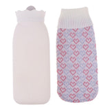 Maxbell Multipurpose Hot Water Bottle Foot Hand Warmer Heating Ice Compress L Creamy-White