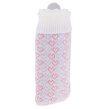 Maxbell Multipurpose Hot Water Bottle Foot Hand Warmer Heating Ice Compress L Creamy-White