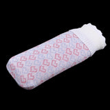 Maxbell Multipurpose Hot Water Bottle Foot Hand Warmer Heating Ice Compress L Creamy-White