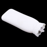 Maxbell Multipurpose Hot Water Bottle Foot Hand Warmer Heating Ice Compress L Creamy-White