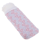 Maxbell Multipurpose Hot Water Bottle Foot Hand Warmer Heating Ice Compress L Creamy-White