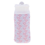 Maxbell Multipurpose Hot Water Bottle Foot Hand Warmer Heating Ice Compress L Creamy-White