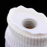 Maxbell Multipurpose Hot Water Bottle Foot Hand Warmer Heating Ice Compress L Creamy-White
