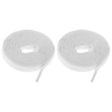 Maxbell 1 Pair Roller Inline Skate Shoelaces Skating Skates String Shoe Laces White