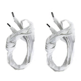 Maxbell 1 Pair Roller Inline Skate Shoelaces Skating Skates String Shoe Laces White