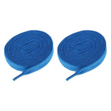 Maxbell 1 Pair Roller Inline Skate Shoelaces Skating Skates String Shoe Laces Blue