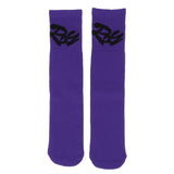Maxbell Child Cotton Warm Socks Stockings for Winter Ski Snow Roller Skating Purple