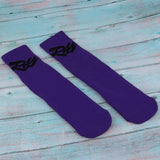 Maxbell Child Cotton Warm Socks Stockings for Winter Ski Snow Roller Skating Purple