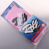 Maxbell Child Cotton Warm Socks Stockings for Winter Ski Snow Roller Skating Pink
