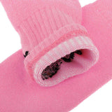 Maxbell Child Cotton Warm Socks Stockings for Winter Ski Snow Roller Skating Pink