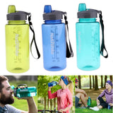 Maxbell Sports Water Bottle for Camping, Hiking, Cycling, Gym, Yoga, Running 1000ml Light Green