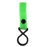 Maxbell 5Pcs Outdoor Backpack Hooks Multi Purpose Stroller Hooks fluorescent green