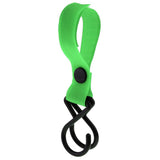 Maxbell 5Pcs Outdoor Backpack Hooks Multi Purpose Stroller Hooks fluorescent green