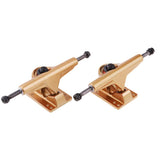 Maxbell 5 inch Aluminium Alloy Longboard Skateboard Trucks Impact Resistance Gold