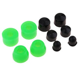 Maxbell 10 Pieces Skateboard Bushings Washers Pivot Cups Replacement for Skate Longboard Truck Rebuild Kit