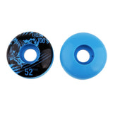 Maxbell 4pcs PU Skateboard Wheels Replacement  Blue