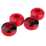 Maxbell 4pcs PU Skateboard Wheels Replacement  Red