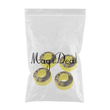 Maxbell 4pcs PU Skateboard Wheels Replacement  Yellow