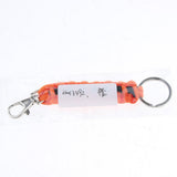 Maxbell Outdoor Emergency Kit Paracord Key Chain Ring Rope Parachute Cord Lanyard Orange