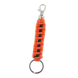 Maxbell Outdoor Emergency Kit Paracord Key Chain Ring Rope Parachute Cord Lanyard Orange