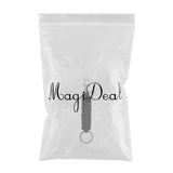Maxbell Outdoor Emergency Kit Paracord Key Chain Ring Rope Parachute Cord Lanyard Green