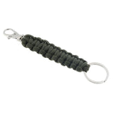 Maxbell Outdoor Emergency Kit Paracord Key Chain Ring Rope Parachute Cord Lanyard Green