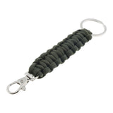 Maxbell Outdoor Emergency Kit Paracord Key Chain Ring Rope Parachute Cord Lanyard Green