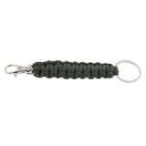Maxbell Outdoor Emergency Kit Paracord Key Chain Ring Rope Parachute Cord Lanyard Green