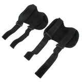 Maxbell 6 Pcs Adult Roller Skating Bicycle Safety Knee Wrist Guard Elbow Pad Black