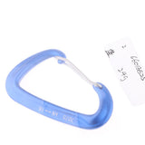 Maxbell Aluminum Wire Gate Hammock Safety Carabiner D Type Keychain Buckle Blue