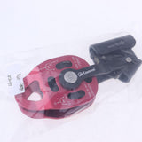 Maxbell 25KN Hauling Pulley Fits 8-12mm Rope Rock Climbing Rescue Protection