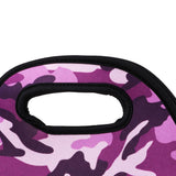 Maxbell Insulated Water Bottle Holder Bag Sleeve for 3 Pack Bottle Purple Camo
