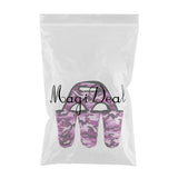 Maxbell Insulated Water Bottle Holder Bag Sleeve for 3 Pack Bottle Purple Camo