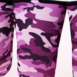 Maxbell Insulated Water Bottle Holder Bag Sleeve for 3 Pack Bottle Purple Camo