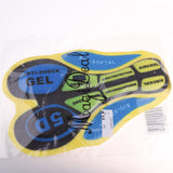 Maxbell Bicycle Bike Underwear Shortie Shorts Pants Cushion Pad 5D Yellow Blue