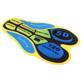 Maxbell Bicycle Bike Underwear Shortie Shorts Pants Cushion Pad 5D Yellow Blue