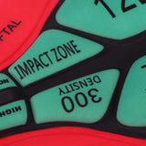 Maxbell Bicycle Bike Underwear Shortie Shorts Pants Cushion Pad 12D Red Green