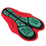 Maxbell Bicycle Bike Underwear Shortie Shorts Pants Cushion Pad 12D Red Green