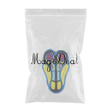 Maxbell Bicycle Bike Underwear Shortie Shorts Pants Cushion Pad 20D Yellow Blue