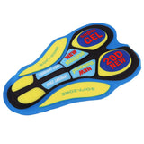 Maxbell Bicycle Bike Underwear Shortie Shorts Pants Cushion Pad 20D Yellow Blue