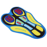 Maxbell Bicycle Bike Underwear Shortie Shorts Pants Cushion Pad 20D Yellow Blue