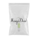 Maxbell Waterproof Aluminum Pill Storage Box Keychain Capsule Tablet Bottle Green S