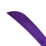 Maxbell 12pcs 3inch Archery Arrow Turkey Feathers Fletchings Vanes Purple