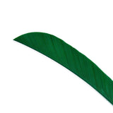 Maxbell 12pcs 3inch Archery Arrow Turkey Feathers Fletchings Vanes Dark Green