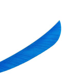 Maxbell 12pcs 3inch Archery Arrow Turkey Feathers Fletchings Vanes Light Blue