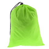 Maxbell Waterproof Drawstring Storage Bag Stuff Bag for Clothes Shoes green