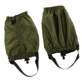 Maxbell Outdoor Waterproof Ankle Walking Gaiters Boots Snow Leg Guard Army Green