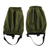 Maxbell Outdoor Waterproof Ankle Walking Gaiters Boots Snow Leg Guard Army Green